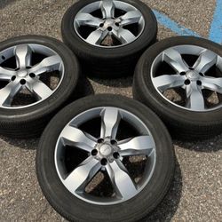 20” Jeep Grand Cherokee Commander Wrangler Dodge Durango We Finance Wheels Rims Tires Set