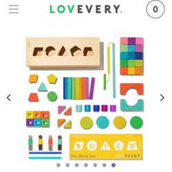 Lovevery Block Set: Brand New And Unopened