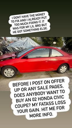 2002 Honda civic lx