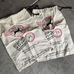 Canvas Santa Bags For Gifts