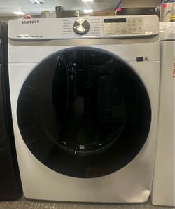 Samsung front-load smart dryer with MultiSteam