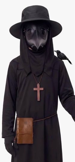 Plague Doctor Halloween Costume Set