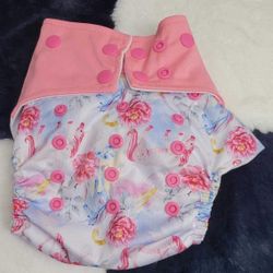 EcoFriendly Baby Cloth Diaper Washable,Reusable & Adjustable For 6.6lb-33.1lb/3-15Kg