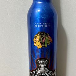 Limited Bud Light Stanley Cup Champions Chicago Blackhawks Aluminum Bottle