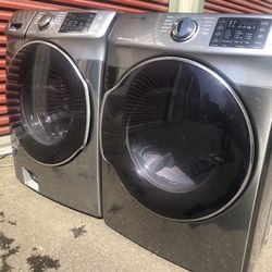Samsung Washer & Electric Dryer 