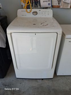 Samsung Electric Dryer White