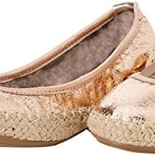 New Butterfly Twists Golden Rose womens Closed Toe Ballet Flats  Shoes Size 10