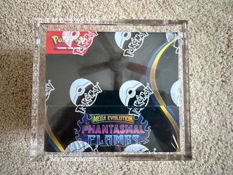 Pokémon Mega Evolution Phantasmal Flames Booster Box