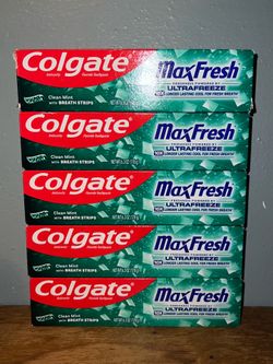 Colgate Maxfresh toothpaste 6.3oz set