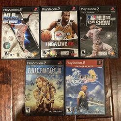 PlayStation 2 Games $10