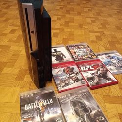 PS3 And Games (No Chords Or Controllers )