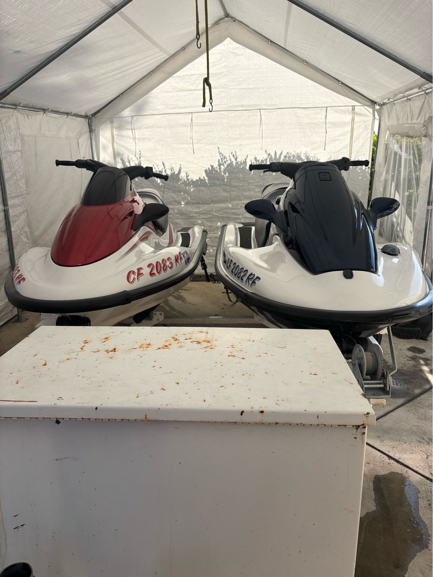 Jet Skis and Trailer