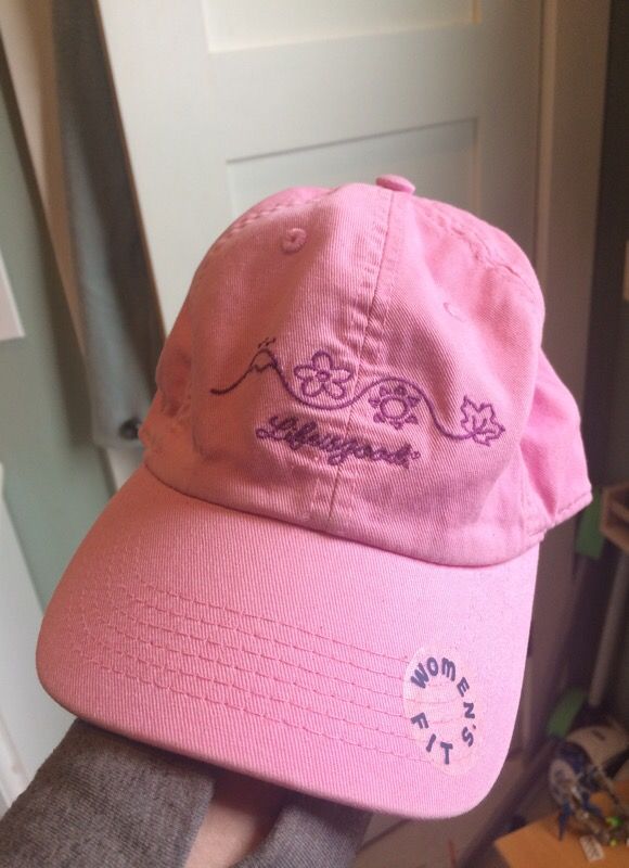 Life is good new pink hat women's