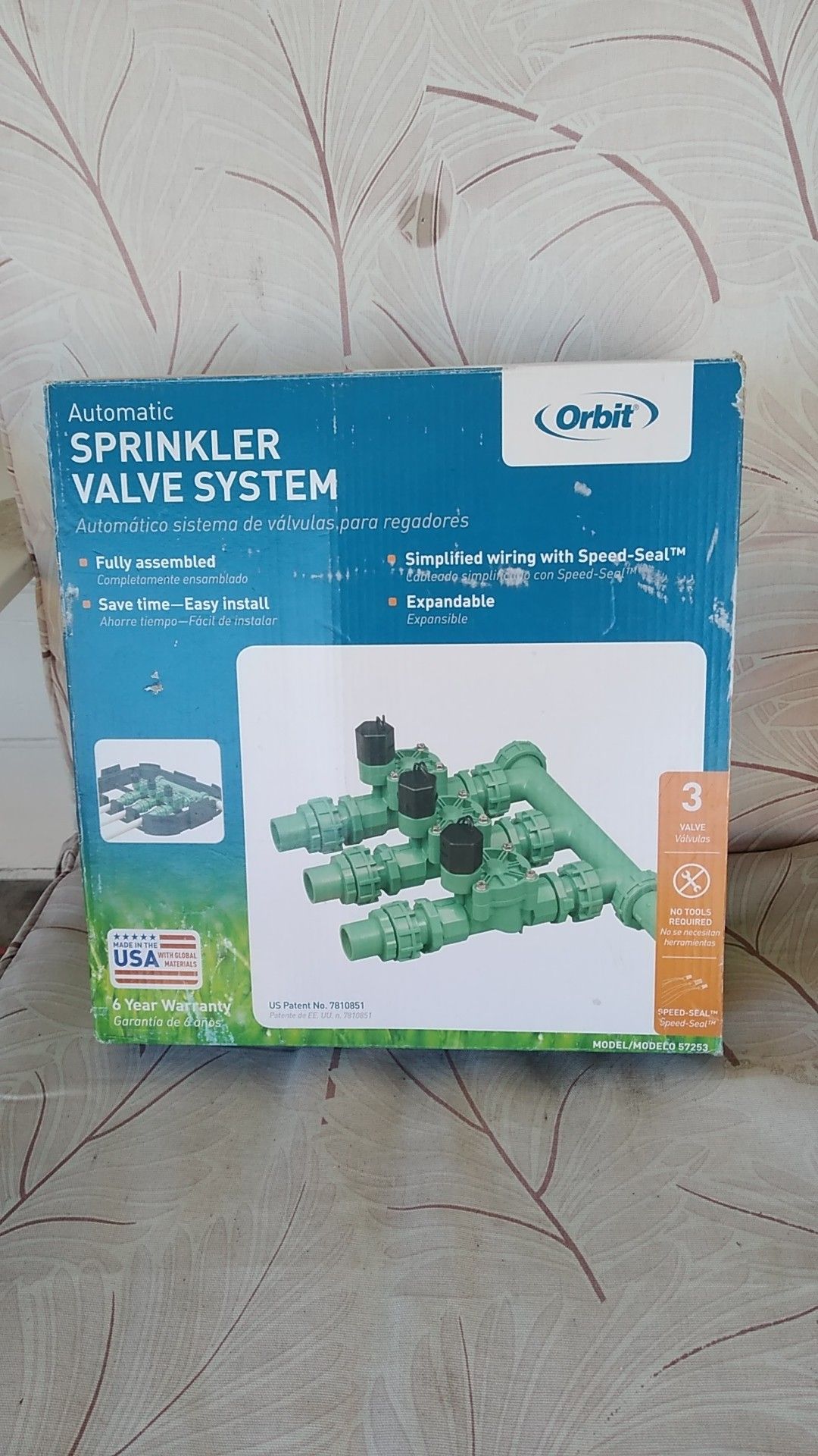 Sprinkler valve system
