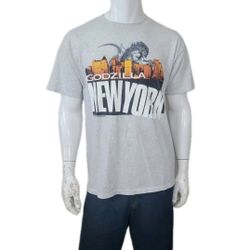 Vintage 1998 Toho Godzilla Movie New York T Shirt Men's Size XL Deadstock Rare
