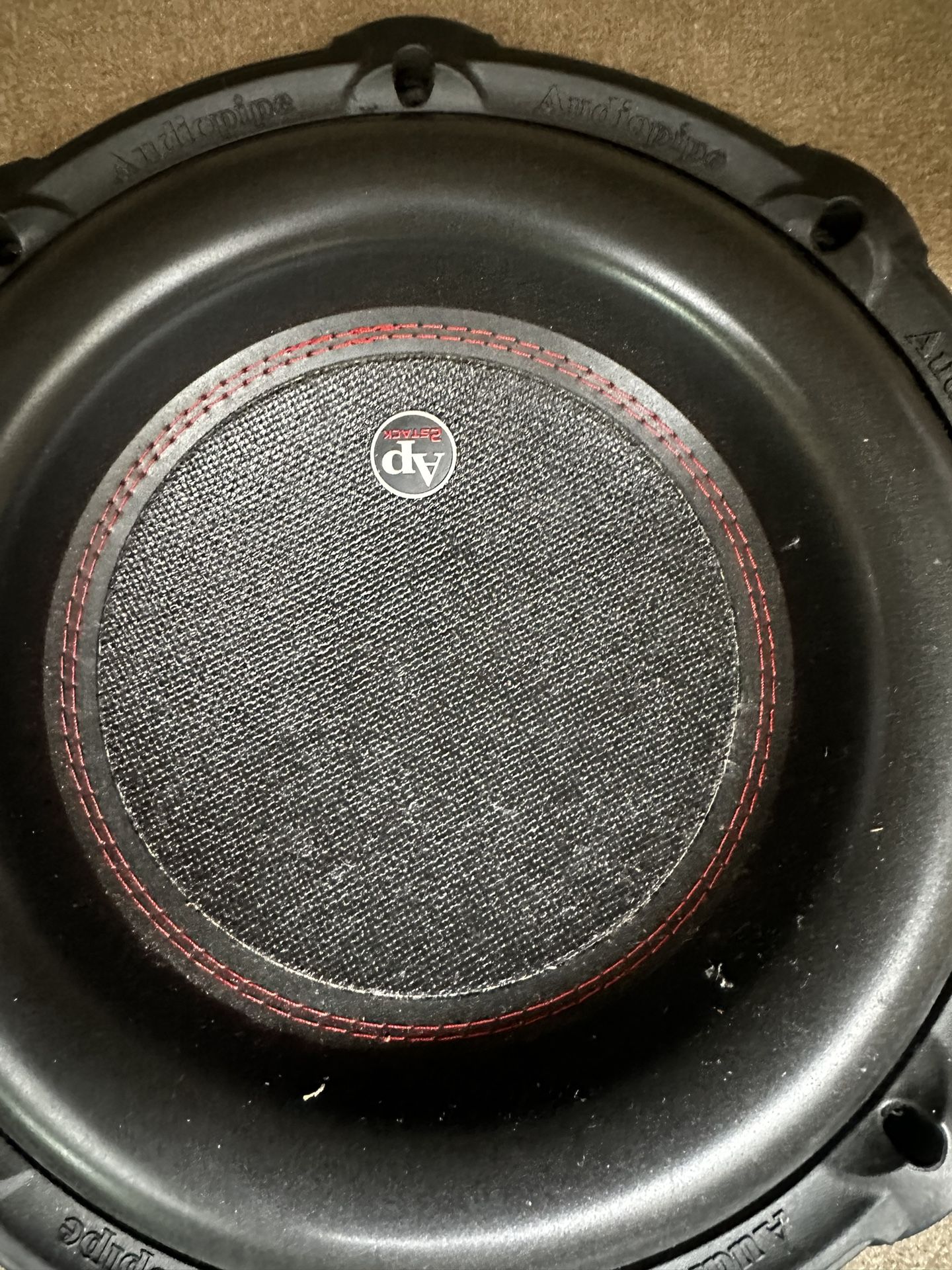 12” AP 2 Stack Subwoofer And Costume Box