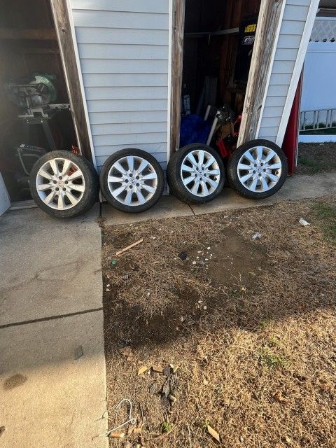4 New 2006/2007 Honda Civic Tires With Rims