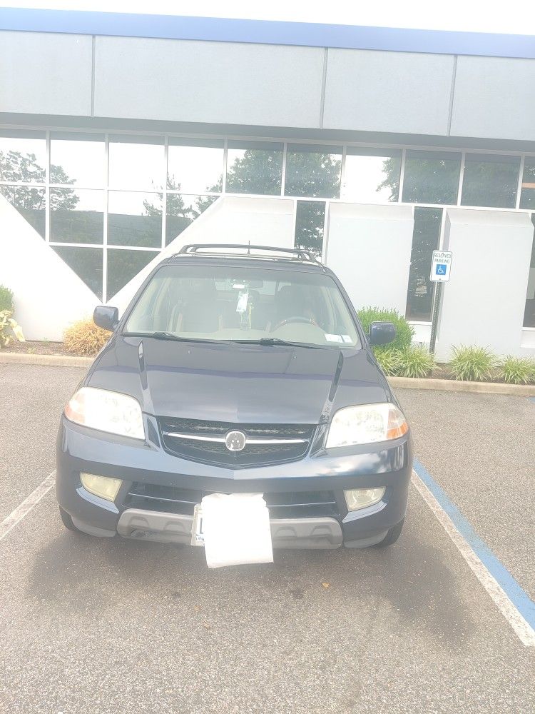 2003 Acura MDX Blue Four-door