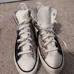 Converse brown Custom Chuck Taylor All-Star Lift Platform 9.5 Wmns 7.5 Men