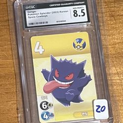 Gengar Graded Card 
