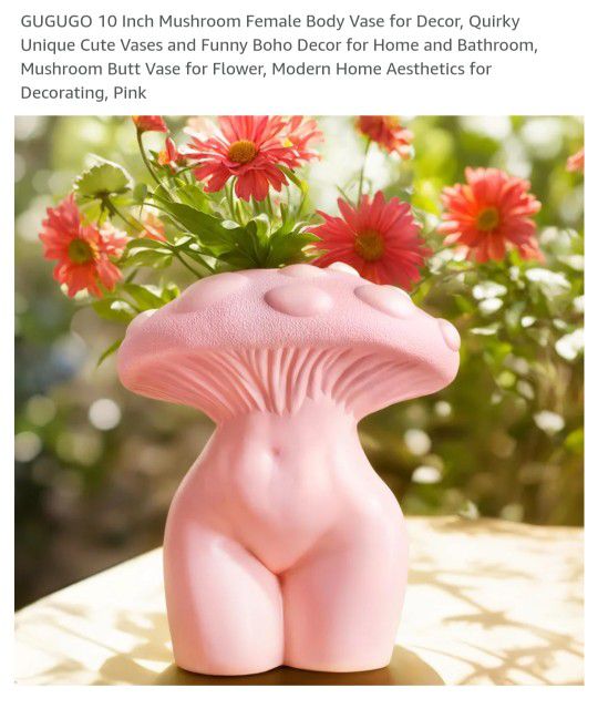 Mushroom Vase 