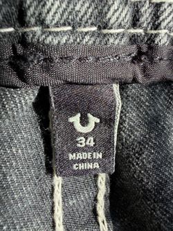 True Religion Cargo Jean Shorts