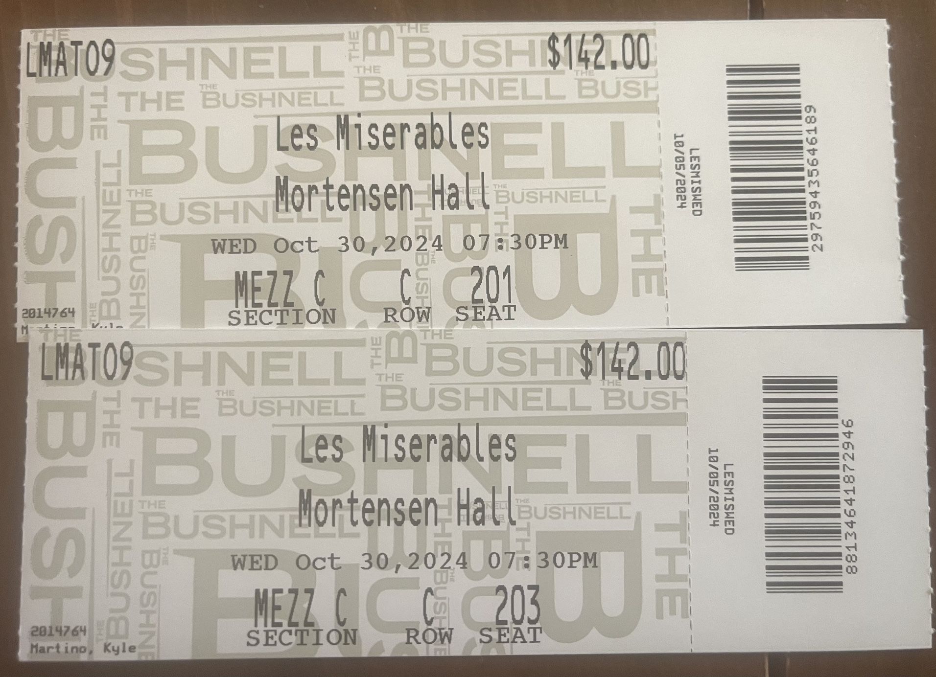 Tickets For Sale