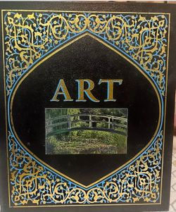 ART, Over 2500 Works From Cave..Leather Bound 