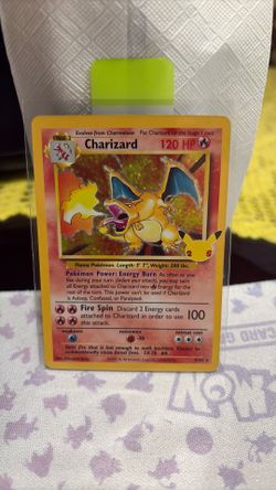 Charizard 25 anniversary