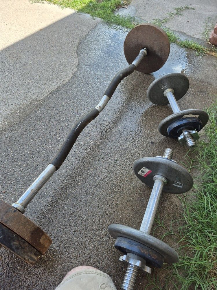 dumbbells for exercise