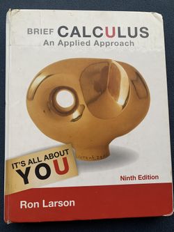 Brief Calculus An Applied Approach