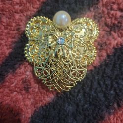  vintage "Jane 1997 AOL" signed brooch