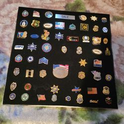 Law Enforcement Pin Collection 