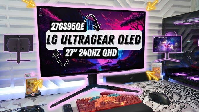 LG UltraGear 27" OLED QD QHD 240Hz 27GS93QE-B