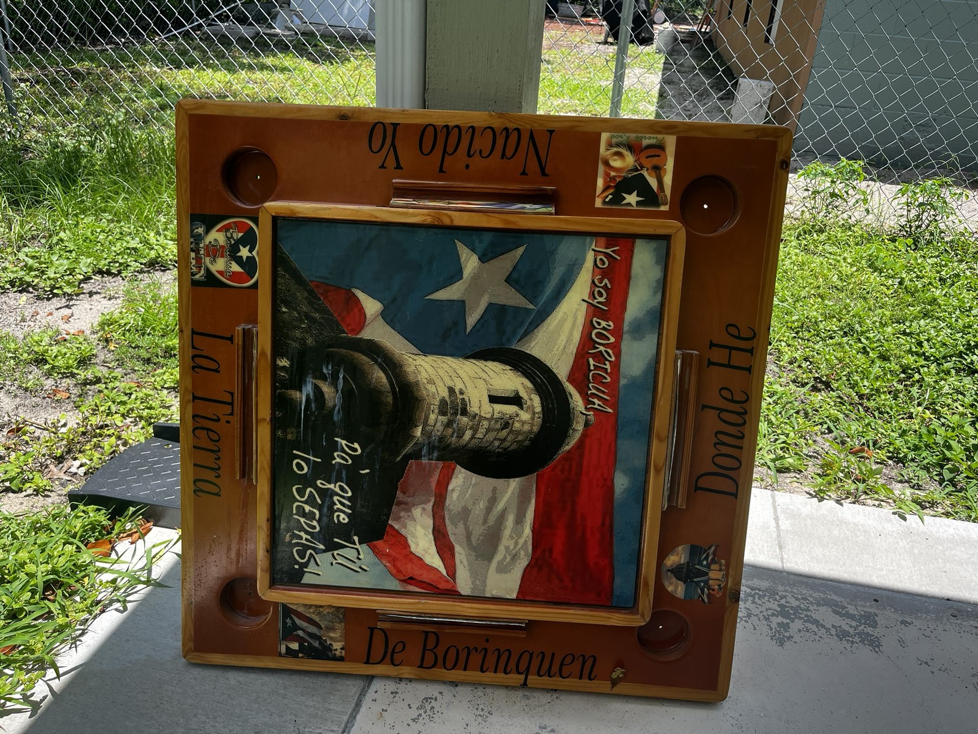Puerto Rican Domino Table – $100 (Hudson, FL)