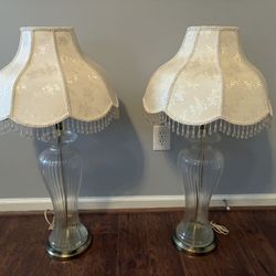 Vintage / Antique Lamps, 34”