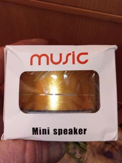 Portable speaker