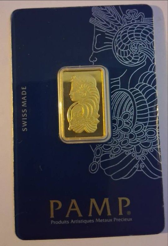 "Swiss Mint" Certified & Sealed Gold Pc(20-Gram)