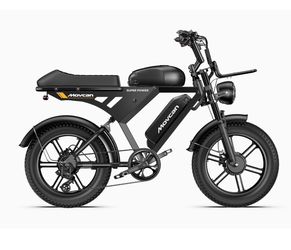Movcan V30 Max Electric Bike Dual Battery Electric Bike with 1500W Peak Motor, 32 MPH Top Speed, and Hydraulic Disc Brakes