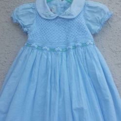 Marmeletta Smocked Dress size 2t New