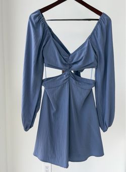Etiquette Boutique Ruched Cutout dress size S