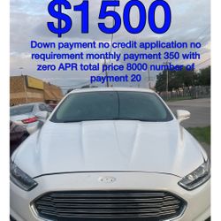 2016 Ford Fusion No Credit Application 