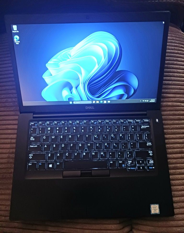 Dell Latitude 14" Laptop Intel Core i7-8650u 16 GB RAM 512 GB SSD 1080P LCD Webcam Wi-Fi & Bluetooth Wireless Windows 11 Professional