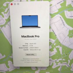 M3 MacBook Pro like new