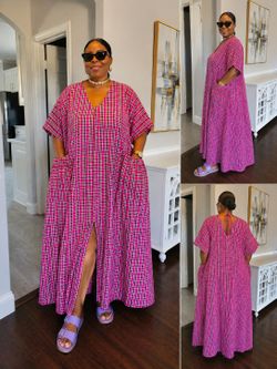Beautiful pink bubu dress
