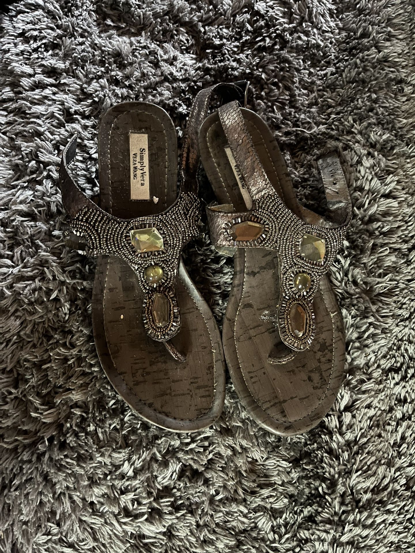 Simply Vera Wedge Sandals