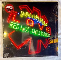 Red Hot Chili Peppers Unlimited Love RHCP Store Exclusive Ruby Red Vinyl LE 3000