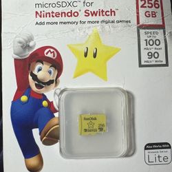 MicroSDXC For Nintendo Switch (256GB)