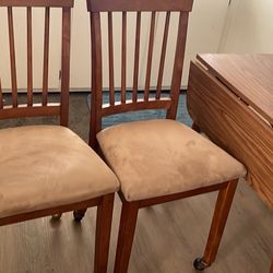 Dining Table With Two Chairs