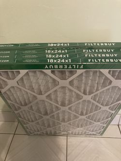 AIR FILTER 18x24x 1 Pack Of 4